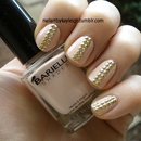 Nude With Gold Studs