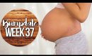 TheNewGirl007 ● PREGNANCY UPDATE! {Week 37} Anxious Mama, Vibrating Baby, & Dialation?!