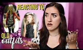 Reacting to My Old Outfits & Videos | tewsimple