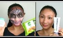 How to remove HALLOWEEN MAKEUP & treat skin! - AprilAthena7