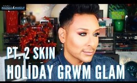 How to Get Glowing Skin for the Holidays | GRWM | mathias4makeup