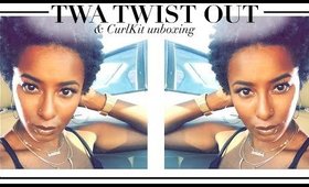TWA Twist Out + May Curl Kit Unboxing!