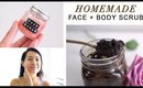 HOMEMADE Natural BODY + FACE Scrub | Simplify BEAUTY | ANN LE