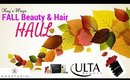 Fall Collectve Haul | Beauty + Hair Products