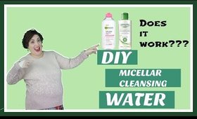 DIY Micellar Cleansing Water