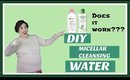 DIY Micellar Cleansing Water
