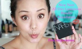 NEW NARS All Day Luminous Powder Foundation First Impressions