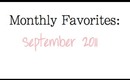 Monthly Favorites: September 2011