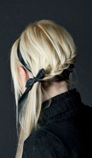 Cute fun hair braid