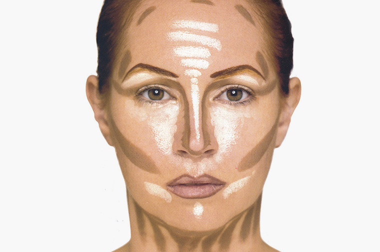 contouring makeup drastic before and after