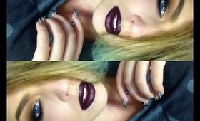 Vampy Fall Makeup Tutorial | 2014