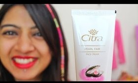 Citra Pearl Face Cream _ Personal Experience | DARK SPOT, TANNING....FAIRNESS CREAM? | SuperWowStyle