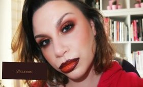 Belfiore Cosmetics Review & Tutorial | Warm Eyes & Ombré Lips