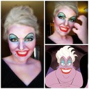 Ursula Halloween Makeup