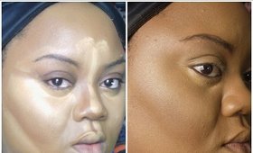 MY Full Coverage Foundation tutorial-@glamhousediva