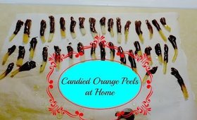 DIY Easy Candied Orange Peels at Home