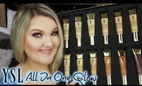 YSL ALL IN ONE GLOW TINTED MOISTURIZER REVIEW | ALL 12 SHADES