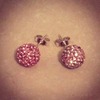 baby pink studs