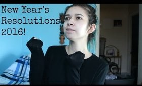 New Year's Resolutions 2016!