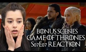 Game of Thrones S07E07 | BONUS SCENES REACTION