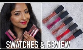 *NEW* LOREAL INFALLIBLE PRO MATTE GLOSS | SWATCHES & REVIEW | 5 SHADES | Stacey Castanha