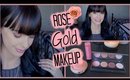 Easy Rose Gold Makeup Tutorial | missawhite17