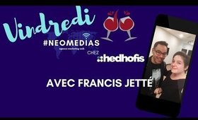 #Vindredi Neomedias chez Hedhofis avec Francis Jetté et on jase médias sociaux