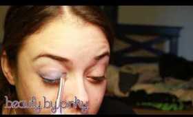 Punked Out Periwinkle makeup tutorial - Beauty by Pinky