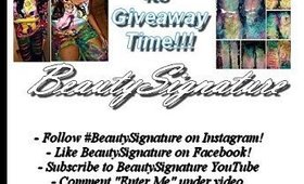 Giveaway Time!!!! Ends 7/20/14