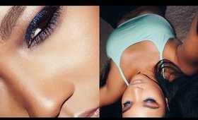 How to Slay Blue Glitter Eyeshadow (No Craft glitter allowed!)