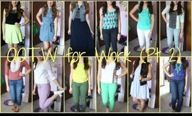 Huge Outfits of the Week Part 2! What I Wear to Work