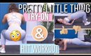 TESTING PRETTYLITTLETHING ACTIVEWEAR 🤨 | HIIT FAT-BLASTING WORKOUT | AD