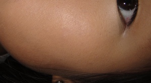 close-up of my skin. no editing.