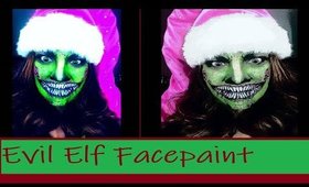 Evil Elf Makeup Face-paint