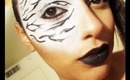 Zebra Print Face Design-Makeup Art
