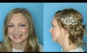 Summer Bridal Hair - Boho Updo | Primp Powder Pout
