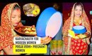 Karvachauth Pooja Vidhi For Modern Women,Pregnant Women,First Karvachauth + Pics| SuperPrincessjo