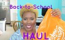Back-To-School HAUL | TheBeautyBuzzWithKee