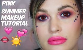 Seeing Pink Summer Makeup Tutorial