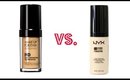 Product Face-Off | Makeup Forever HD Foundation vs. NYX HD Foundation ♥