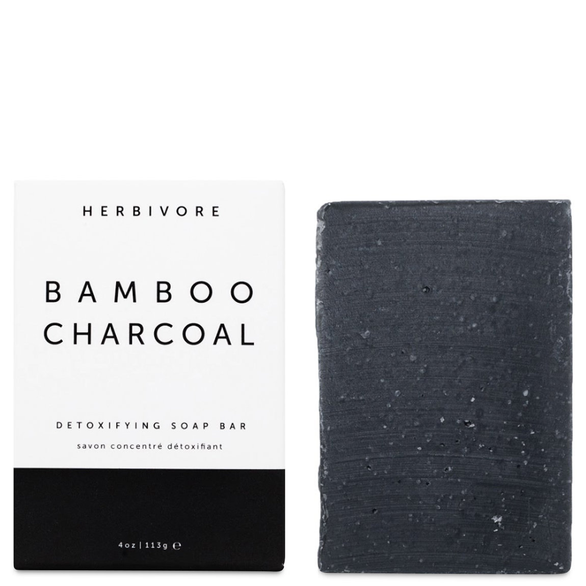 Herbivore Bamboo Charcoal Soap alternative view 1 - product swatch.