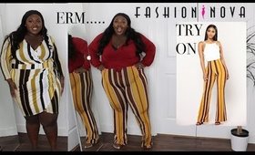 WHAT'S FASHION NOVA CURVE ALL ABOUT THEN! $300 TRY ON HAUL with CECE OLISA!