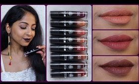 *NEW* PAC RETRO MATTE GLOSS | SWATCHES REVIEW & COMPARISONS | Stacey Castanha