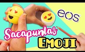 SACAPUNTAS/TAJALAPIZ EMOJI - DECORA TUS UTILES por Lau