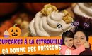 Cupcakes à la citrouille  🎃 Glaçage au caramel- c'était l'idée de Daphné