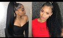Ponytail Hairstyle Ideas for Black Women