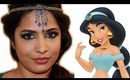 Exotic Arabic Makeup Tutorial : Princess Jasmine Makeup ماكياج العربي