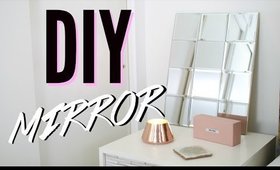 DIY Mosaic Mirror! Simple & Cheap Room Decor