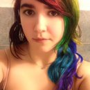 Rainbow hair :D 