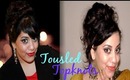 [HAIR] Tousled Topknots: 2 Easy Hairstyles